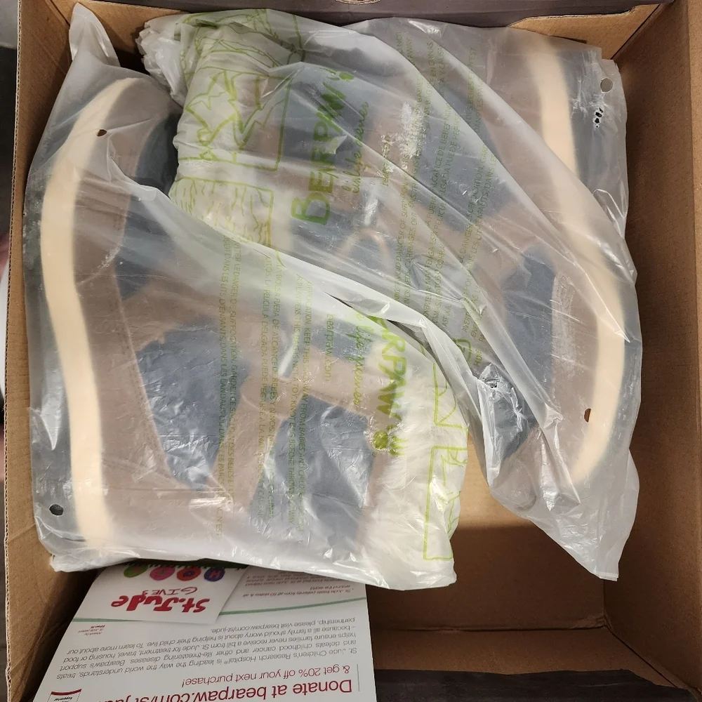 BearPaw Marina Waterproof Quilted Faux Fur Snow Boot in Hickory II, Size 6. NIB - Picture 9 of 14